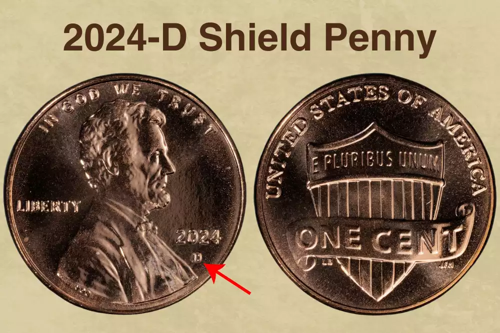 2024-D Shield Penny Value