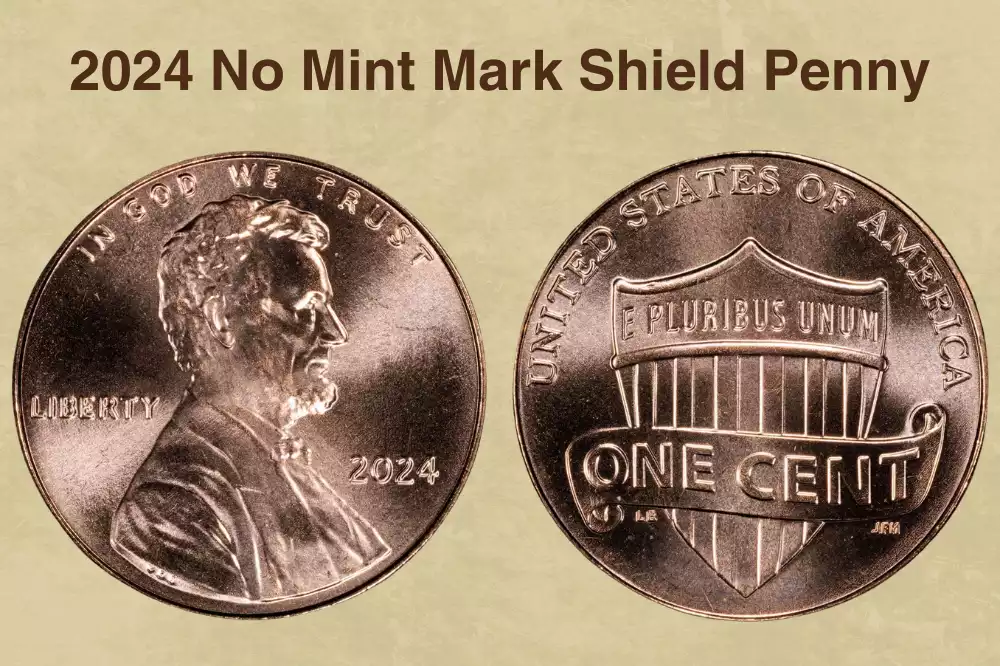 2024 No Mint Mark Shield Penny Value