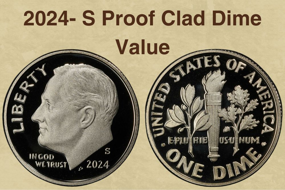 2024- S Proof Clad Dime Value