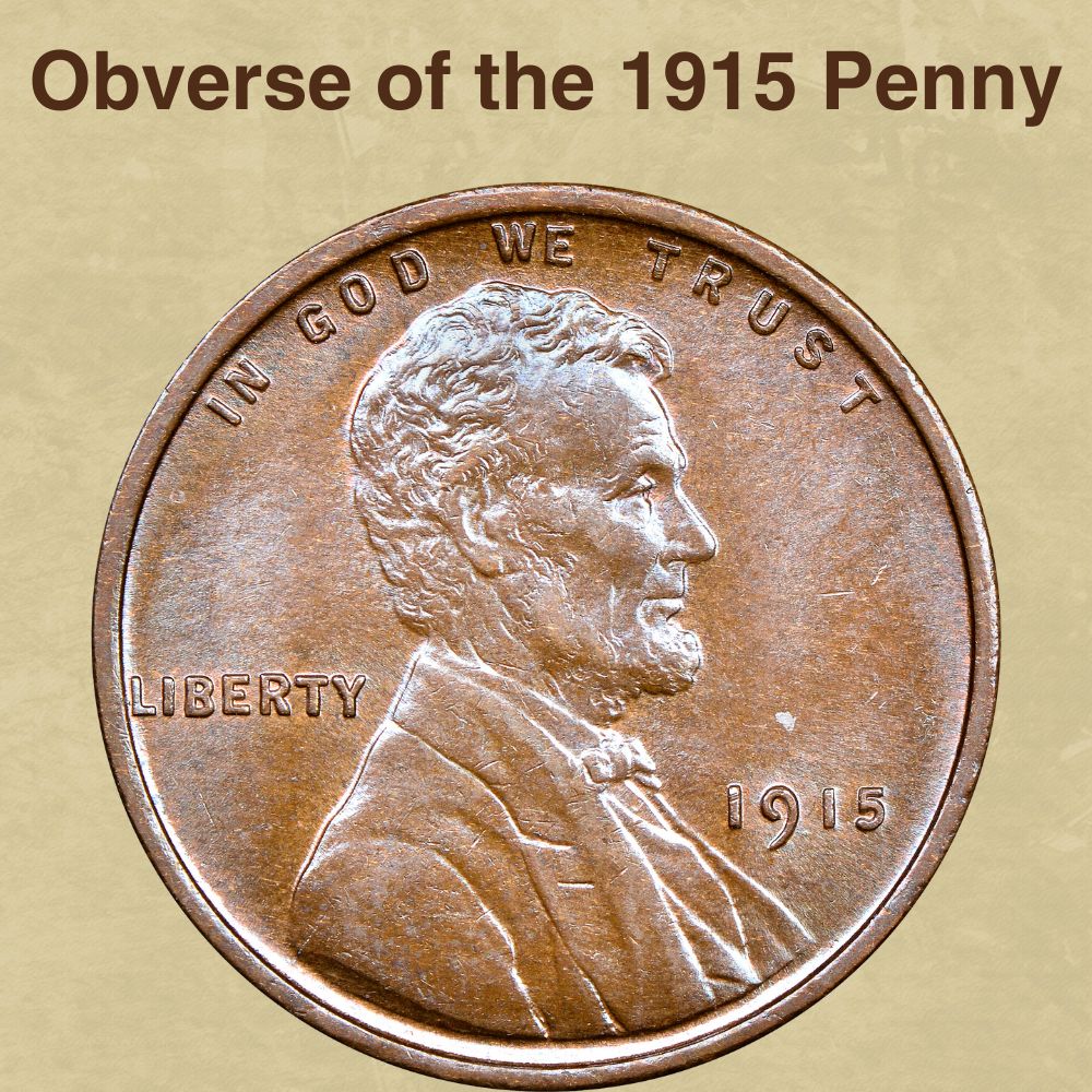 Obverse of the 1915 Penny