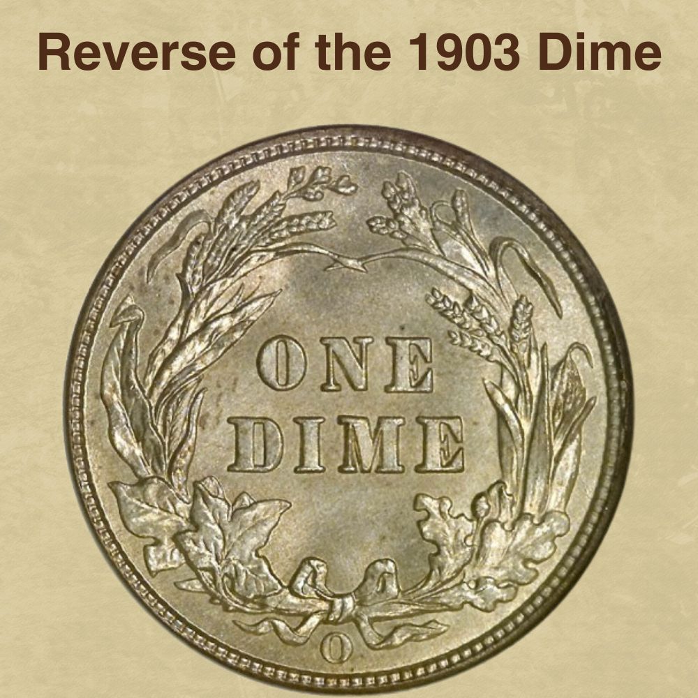 Reverse of the 1903 Dime