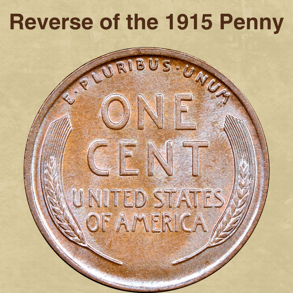 Reverse of the 1915 Penny