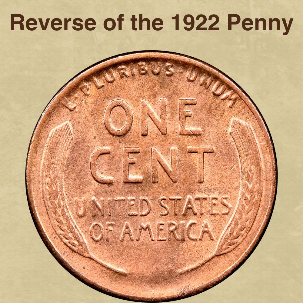 Reverse of the 1922 Penny