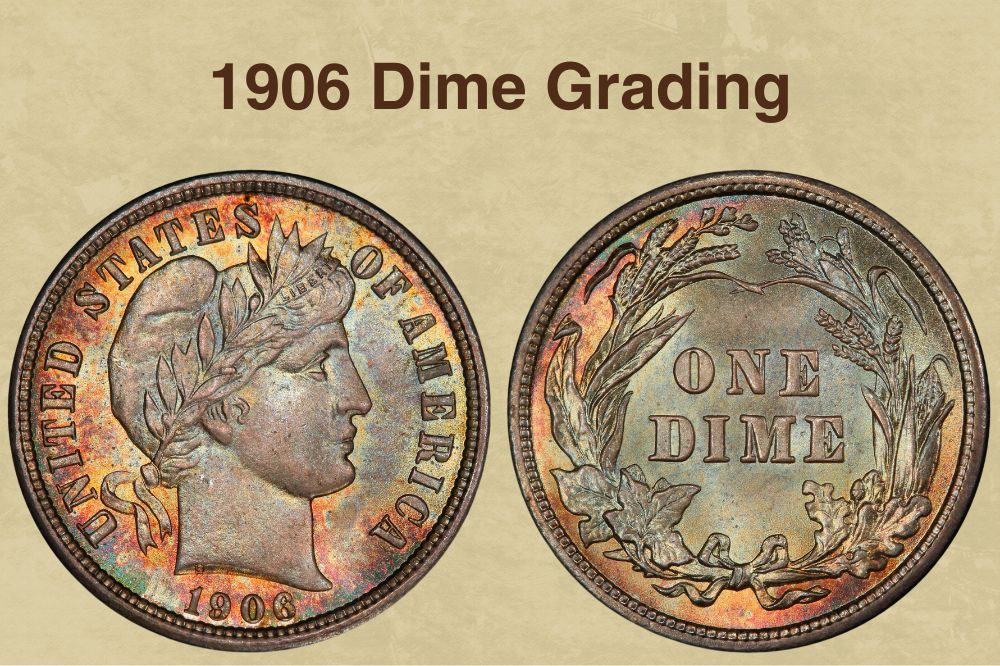 1906 Dime Grading