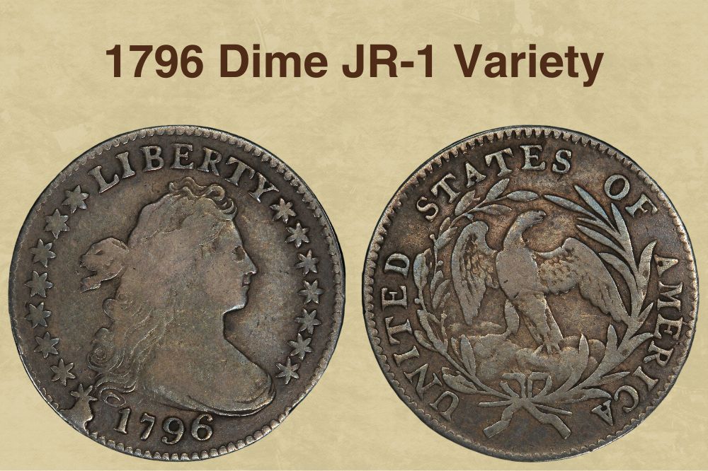 1796 Dime JR-1 Variety