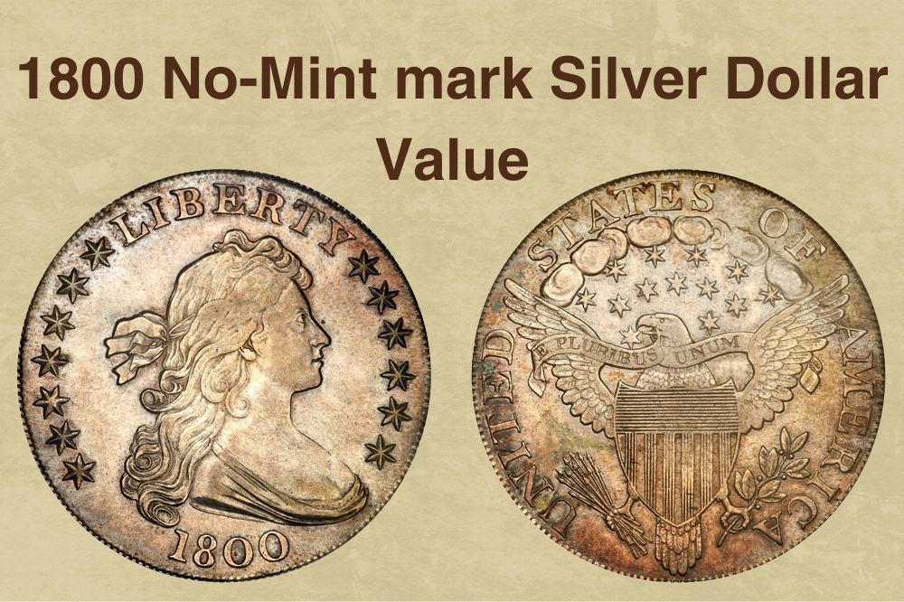 1800 No-Mint mark Silver Dollar Value