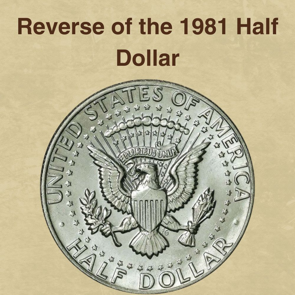 Reverse of the 1981 Half Dollar