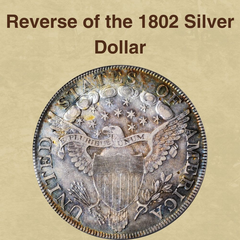 Reverse of the 1802 Silver Dollar