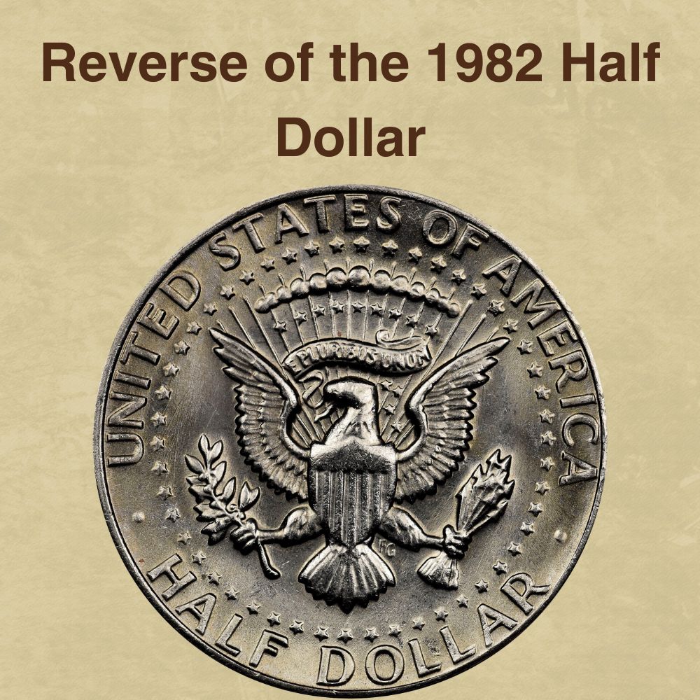 Reverse of the 1982 Half Dollar
