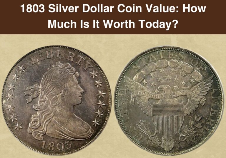 1803 Silver Dollar Coin Value: How Much Is It Worth Today?