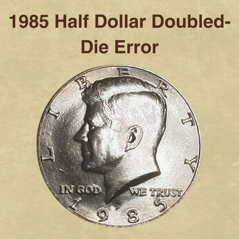 1985 Half Dollar Doubled-Die Error