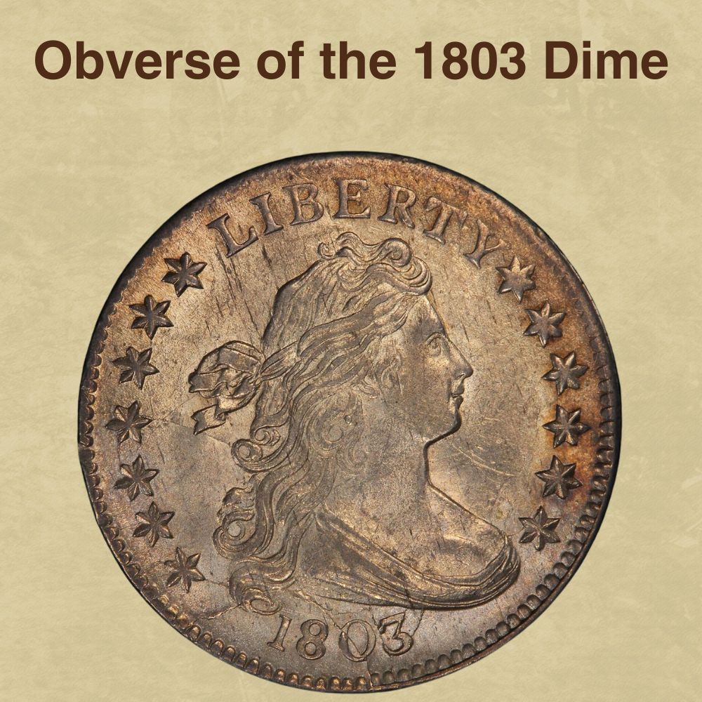 Obverse of the 1803 Dime