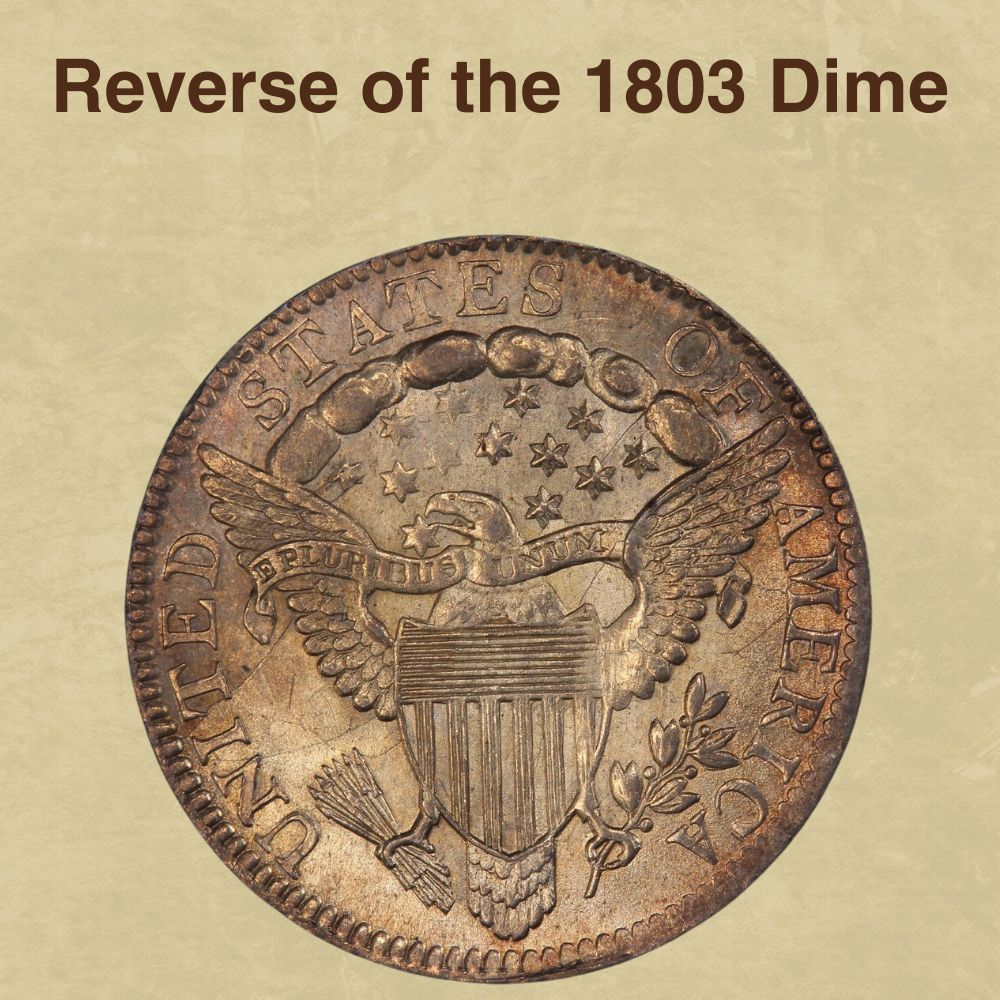 Reverse of the 1803 Dime