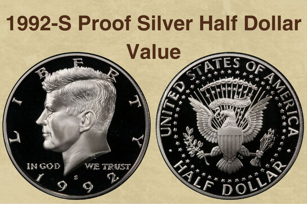 1992-S Proof Silver Half Dollar Value