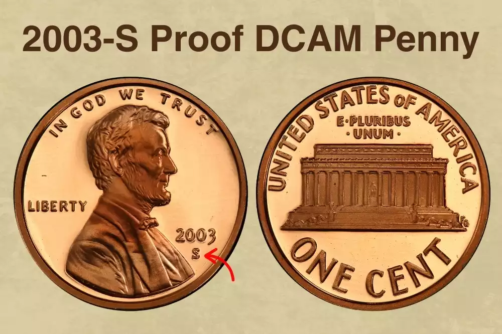 2003-S Proof DCAM Penny Value