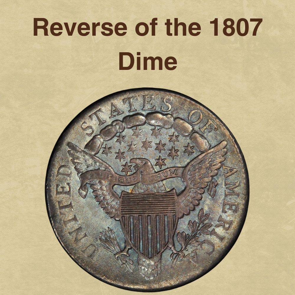 Reverse of the 1807 Dime