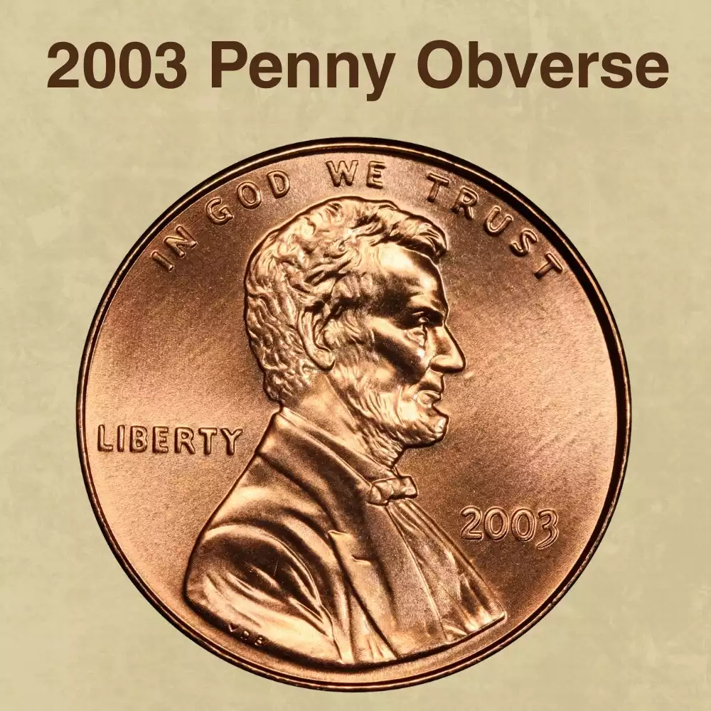 The Obverse of the 2003 Penny
