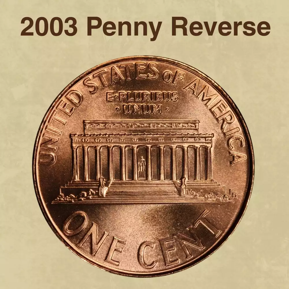 The Reverse of the 2003 Penny