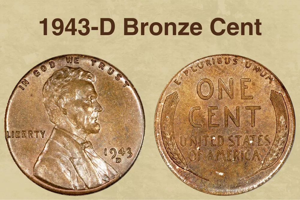 1943-D Bronze Cent