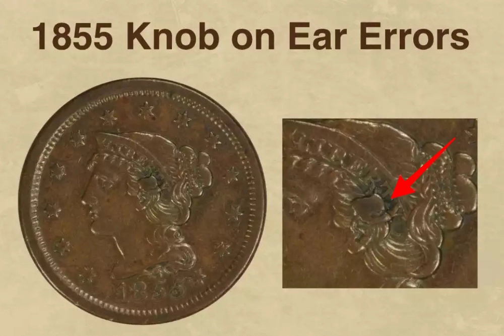 1855 Knob on Ear Errors