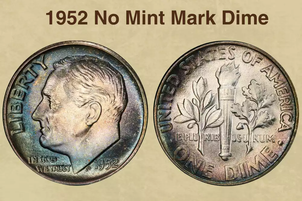 1952 No Mint Mark Dime Value