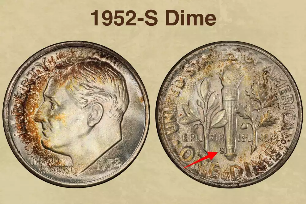 1952-S Dime Value