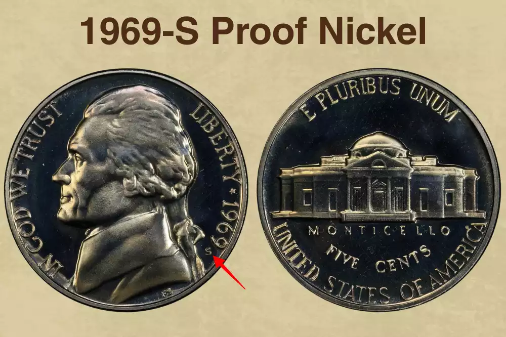 1969-S Proof Nickel value