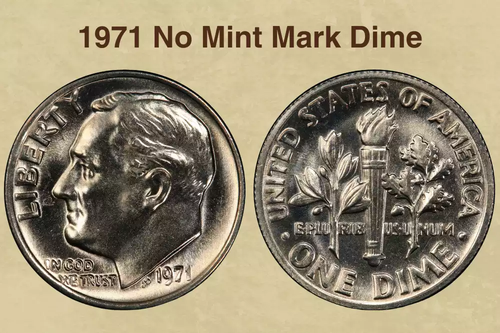 1971 No Mint Mark Dime Value