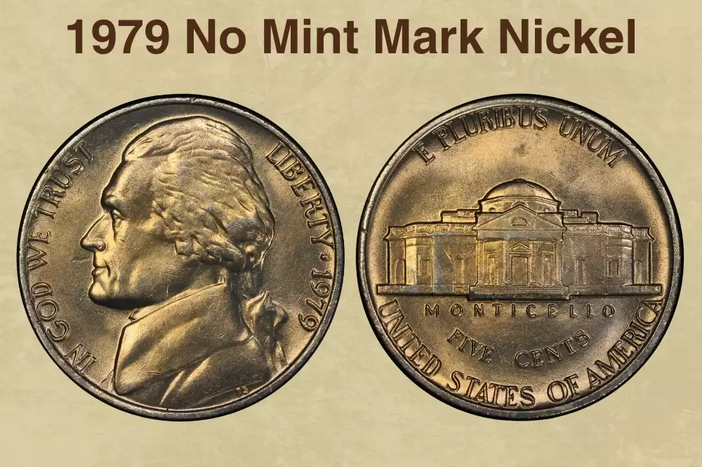 1979 No Mint Mark Nickel