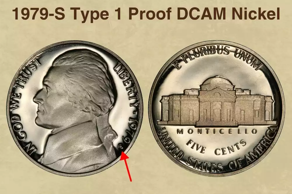 1979-S Type 1 Proof DCAM Nickel