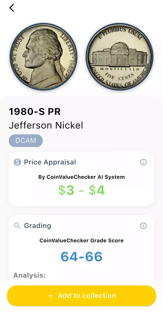 CoinValueChecker APP Screenshot