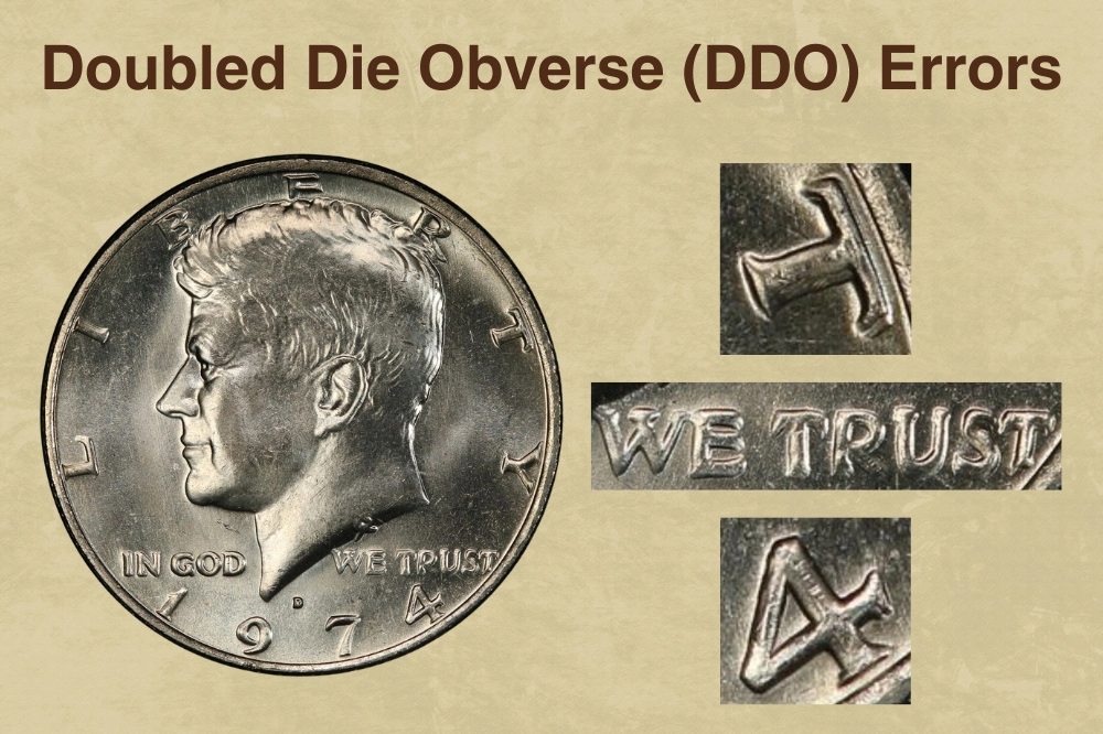 Doubled Die Obverse (DDO) Errors