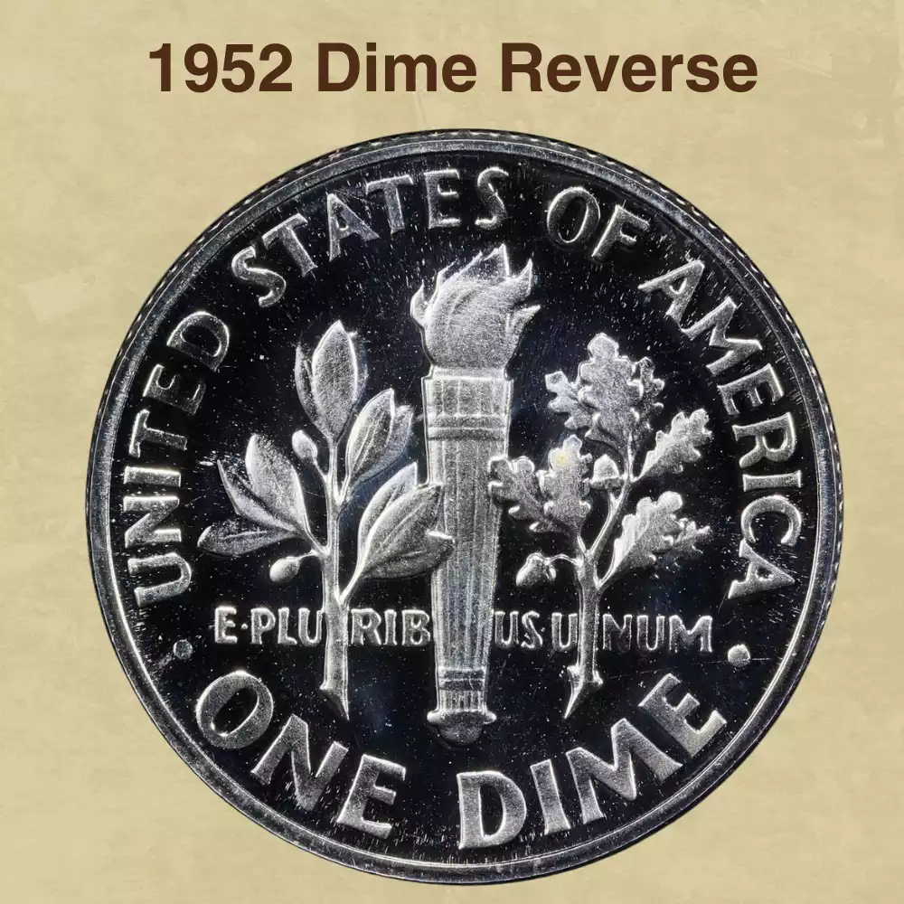 The Reverse Of The 1952 Dime