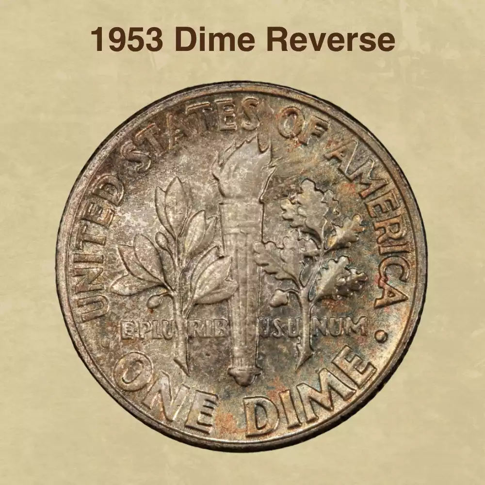 The Reverse Of The 1953 Dime