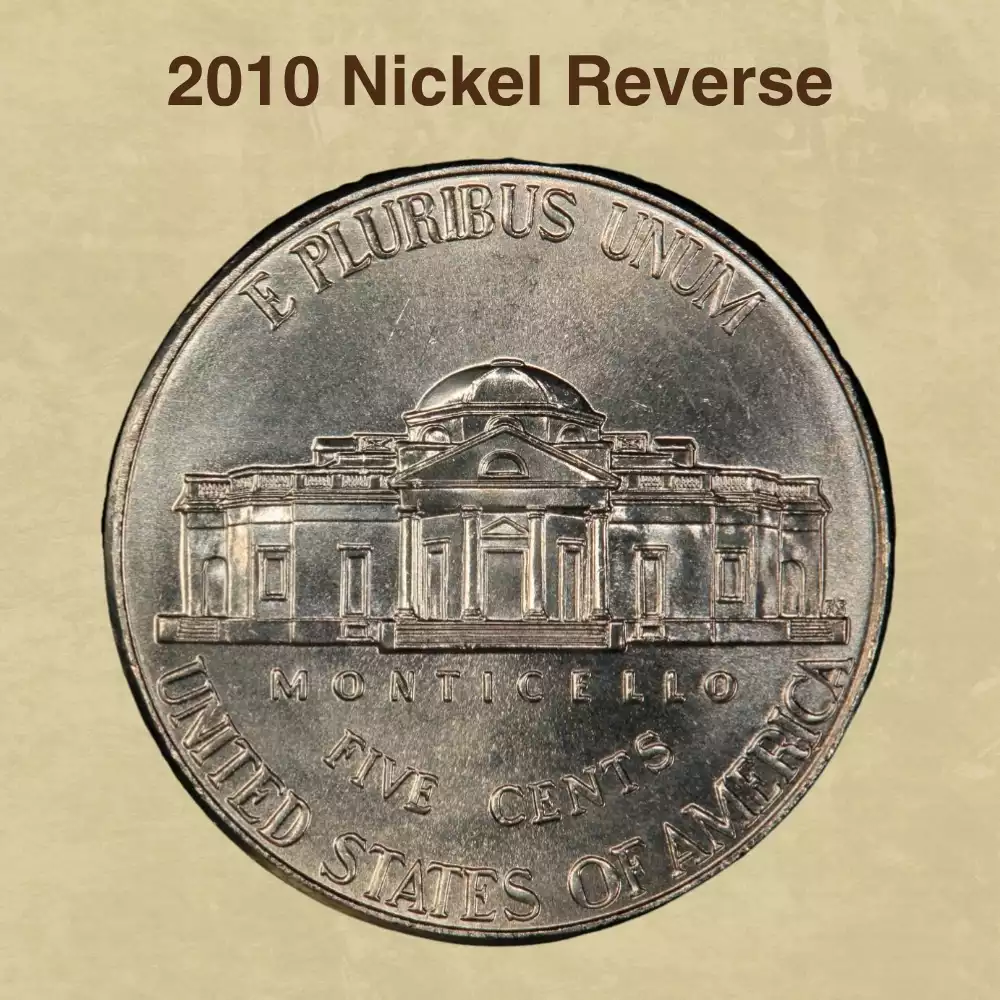 The Reverse Of The 2010 Nickel