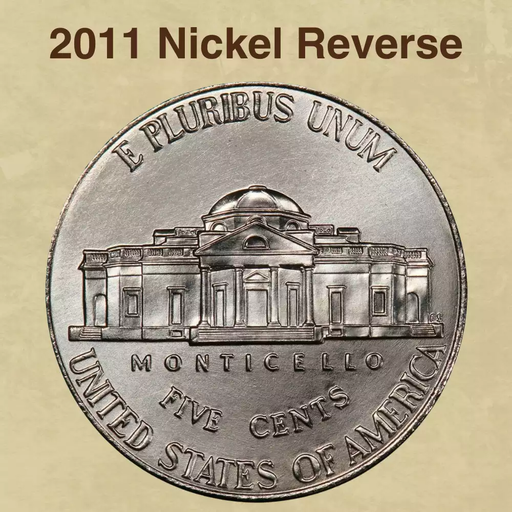 The Reverse Of The 2011 Nickel