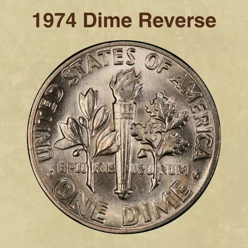 The Reverse of the 1974 Dime