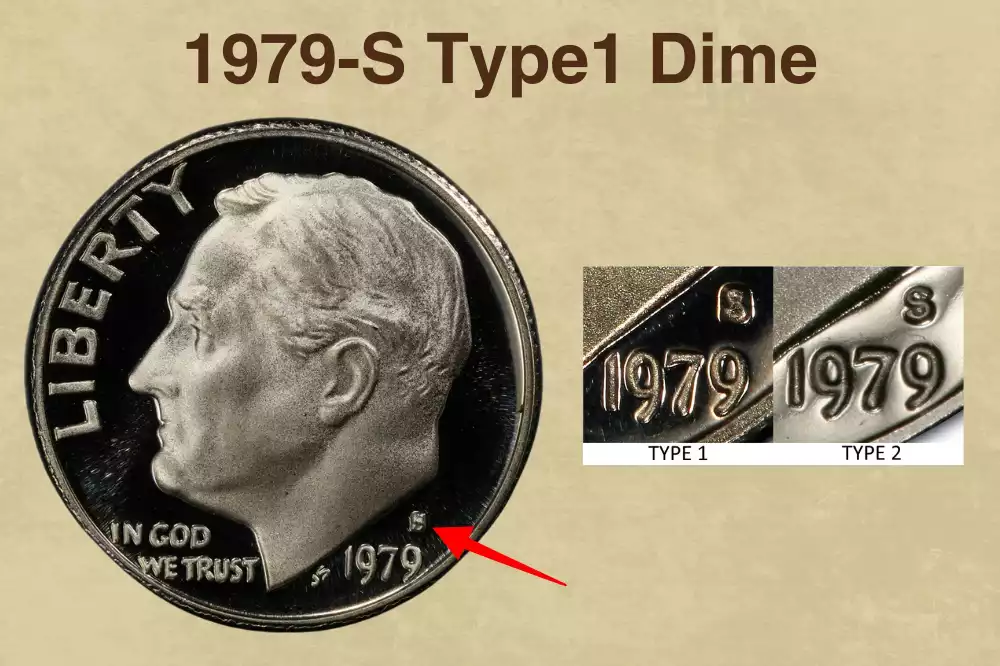 1979-S Type1 Dime Value