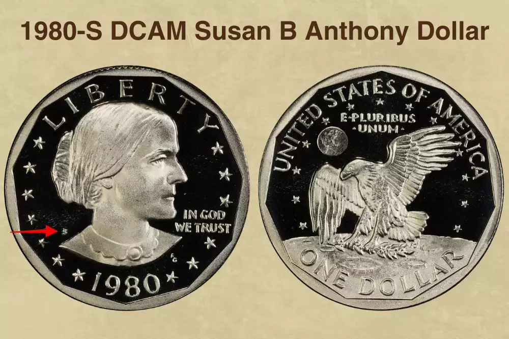 1980-S DCAM Susan B Anthony Dollar Value