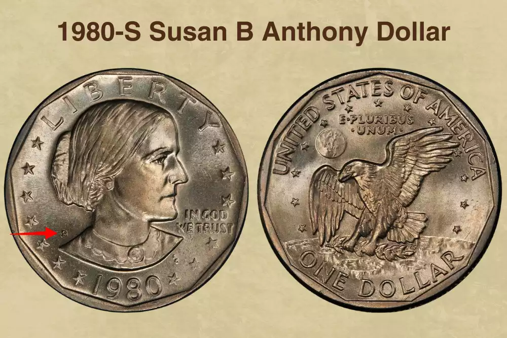 1980-S Susan B Anthony Dollar Value