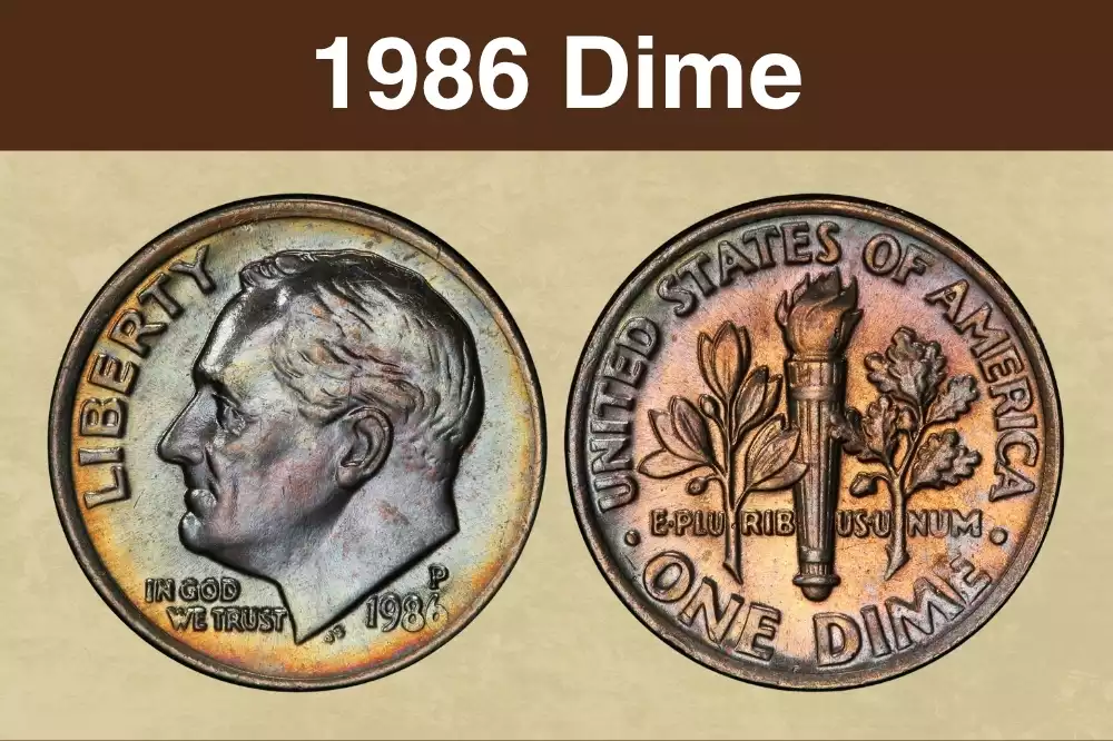 1986 Dime Value