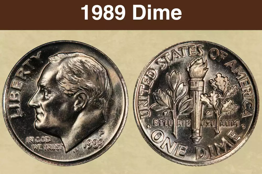 1989 Dime