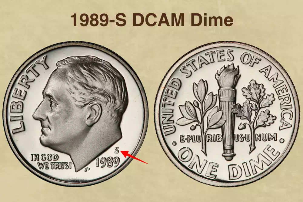 1989-S DCAM Dime Value