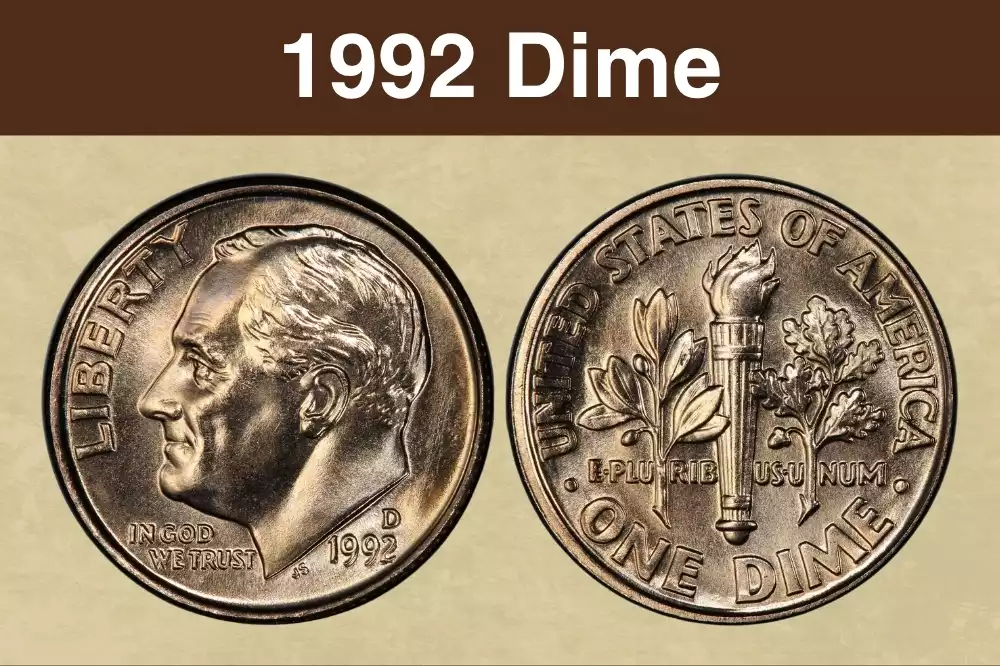 1992 Dime Value