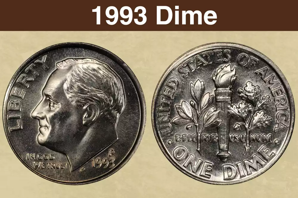 1993 Dime Value