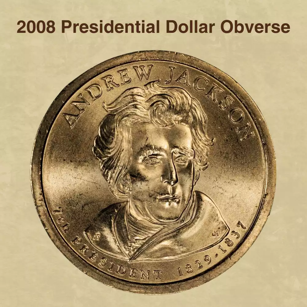 The Obverse Of The 2008 Presidential Dollar