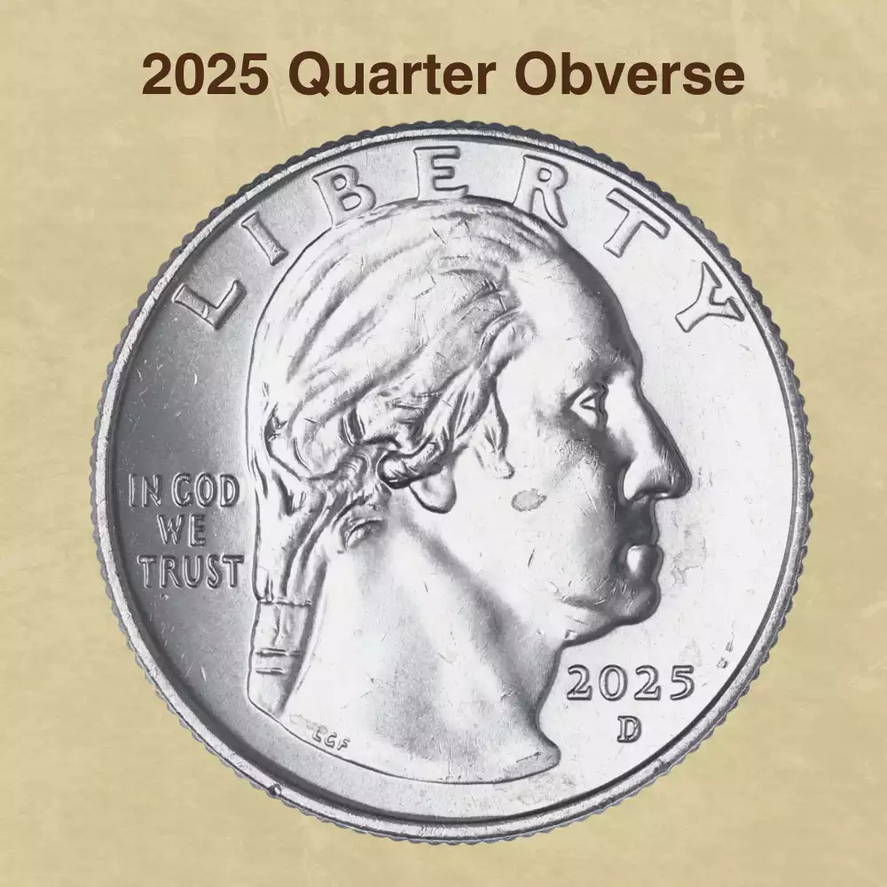 The Obverse Of The 2025 Quarter