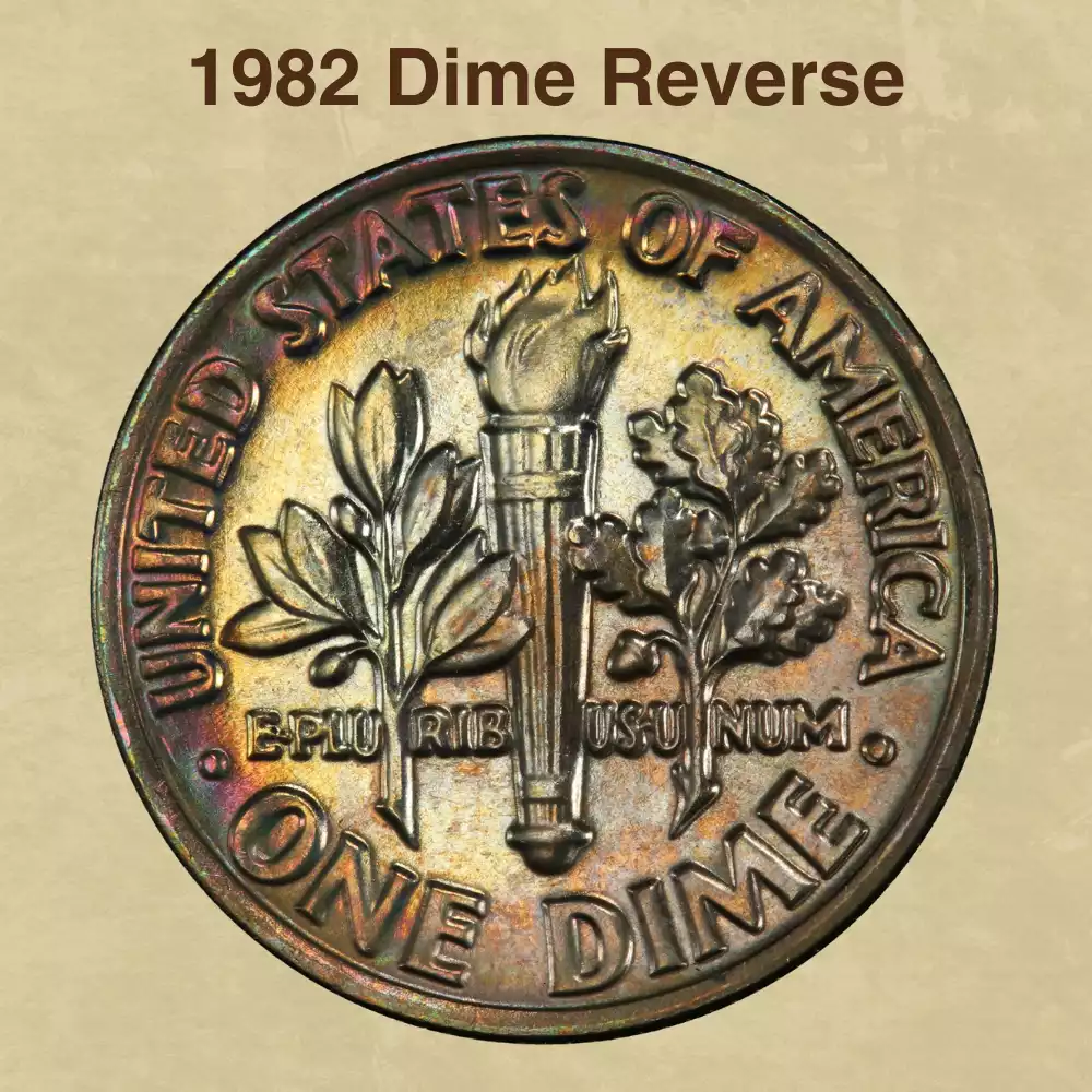 The Reverse Of The 1982 Dime