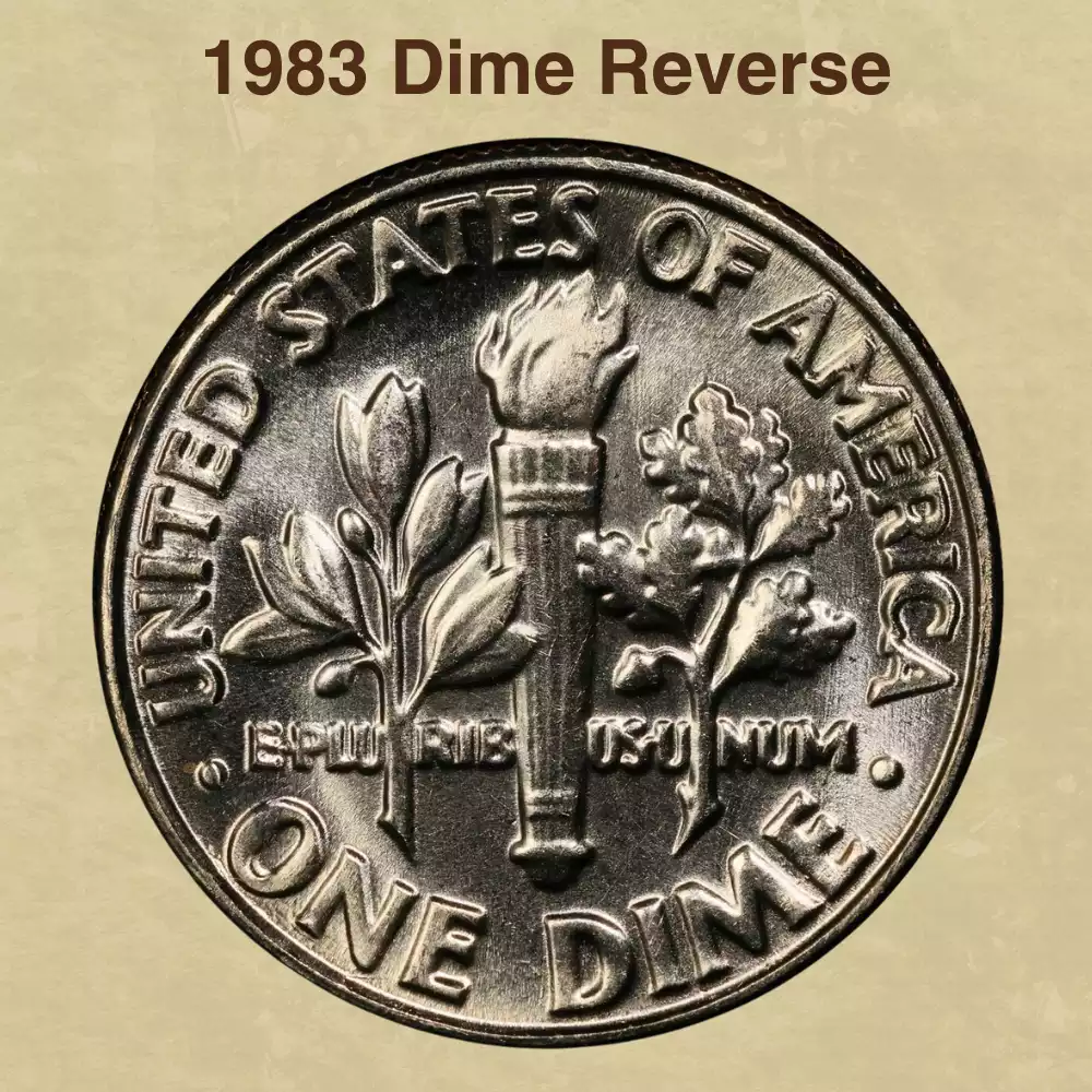 The Reverse Of The 1983 Dime