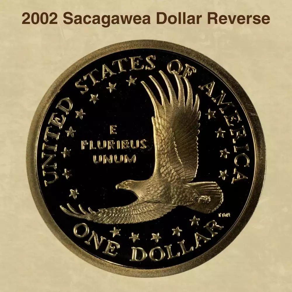 The Reverse Of The 2002 Sacagawea Dollar